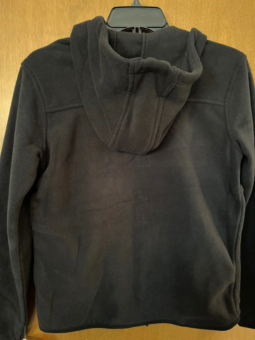 NWT Reebok Black Kids Fleece Full Zip Hoodie Size M (10-12)